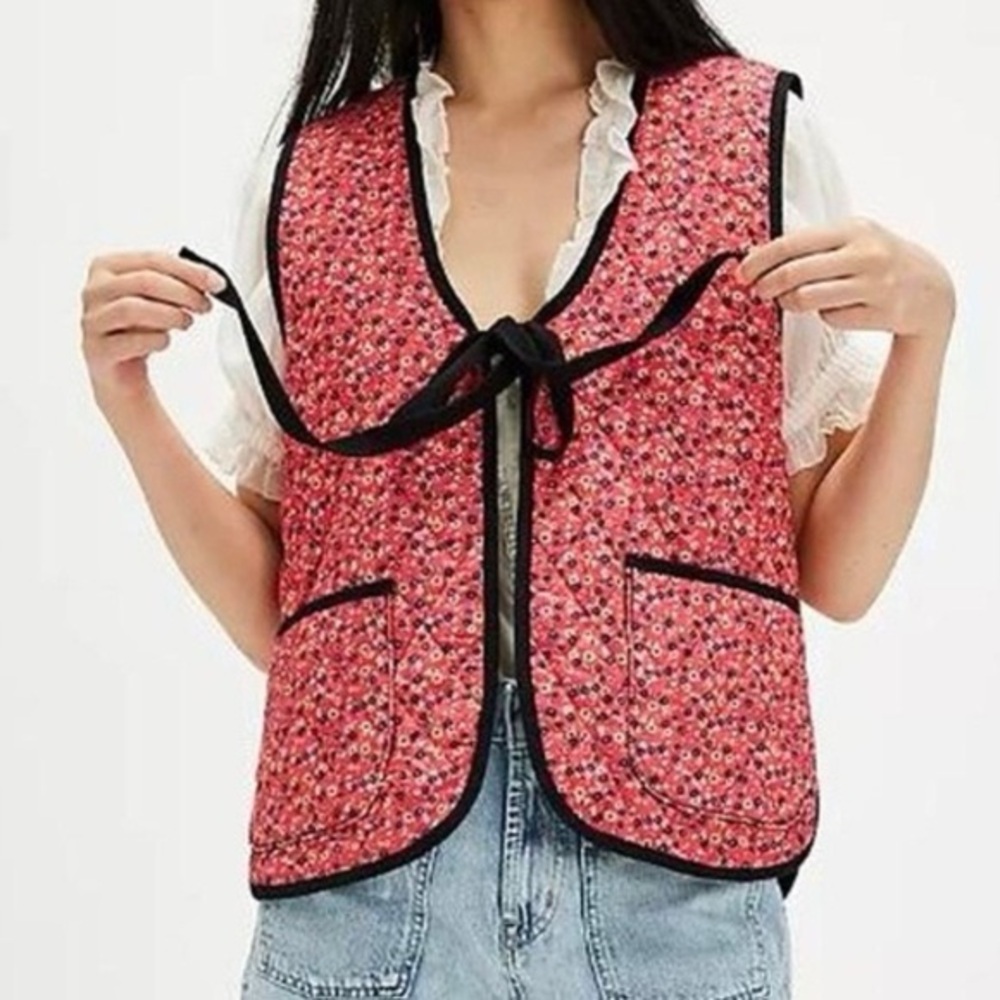 Free People Claudine Quilted Vest